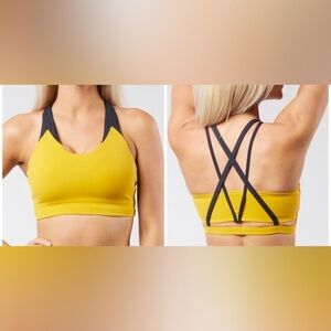 BuffBunny Flame Cancelled Strappy Sports Bra - S